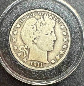 lot 51 image: 1911 Half Dollar