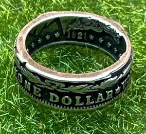 lot 52 image: Coin Ring Size 12