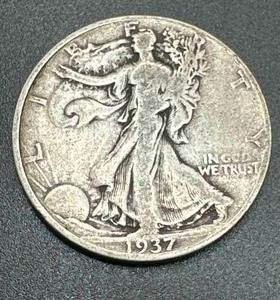 lot 53 image: 1937 Walking Liberty Half Dollar