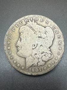 lot 61 image: 1901-O Morgan Silver Dollar