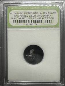 lot 69 image: Authentic Meteorite from 1576 AD