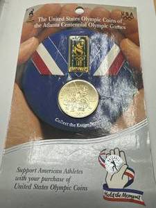 lot 74 image: 1995 Olympic Coin