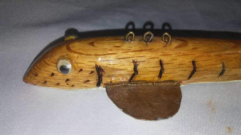 lot 585 image: Spear Fishing Decoy CEC Hanson