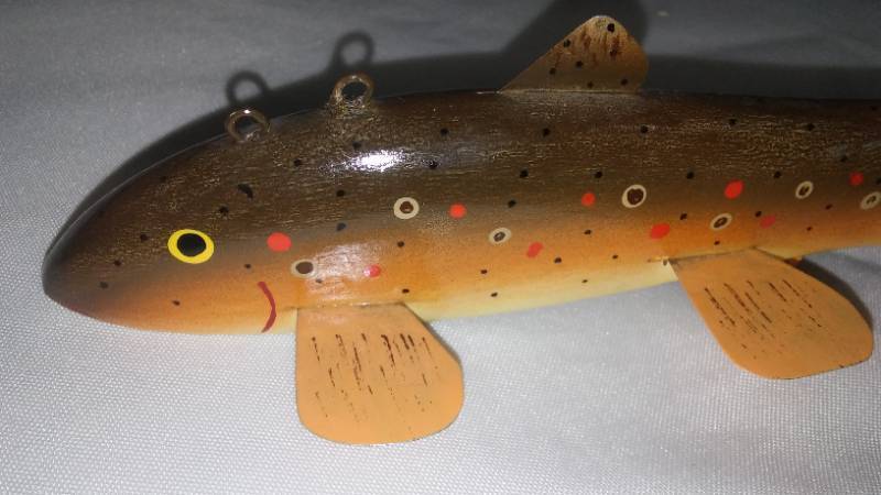 lot 588 image: Spear Fishing Decoy Lawence Bethel