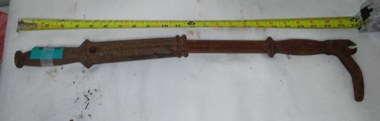 lot 714 image: Vintage Nail Puller, Fashion Belts -8, Doll & stand.