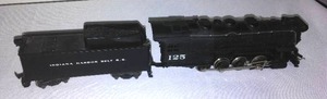 lot 45 image: HO Scale Train Engine, Indiana Harbor Belt R.R. With Tender.