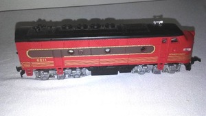 lot 50 image: HO Scale Train Engine Pennsylvania R.R.