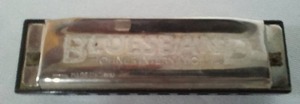 lot 65 image: Hohner Blues band Harmonica  Nice.