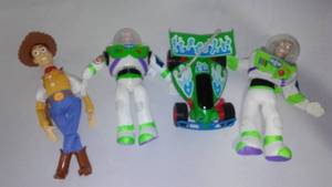 lot 74 image: Original Toy Story, Woody, Buzz Lightyear.