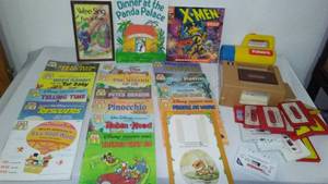 lot 82 image: Books And Matching Cassette Tapes.
