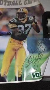 lot 97 image: Robert Brooks, NFL, Autographed Poster.