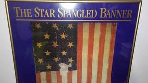 lot 129 image: Star Spangled Banner Print, Excellent