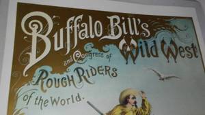 lot 135 image: Print Of Buffalo Bill Litho