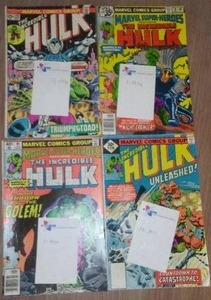 lot 236 image: The Incredible Hulk 1975-79, Fair To Good.
