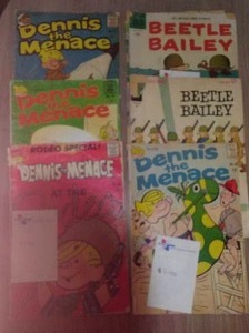 lot 246 image: Dennis The Menace Beetle Bailey (6)