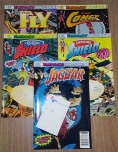lot 254 image: Impact Comics #1 And 2 Issues, Near Mint (Oty. 5)