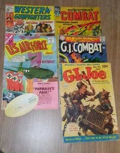 lot 387 image: Military Comics  1953-65
