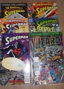 lot 392 image: DC Superman Variety. Include Tribute Edition In Factory Wrapper
