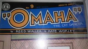 lot 190 image: Omaha Adult Comic Books Issues 9-13.