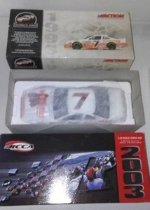 lot 195 image: Alan Kulwicki, No.7, Hooters, Thunderbird Bank.