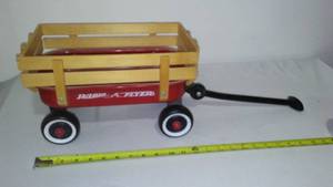 lot 207 image: Radio Flyer Wagon With Stake Side Panels