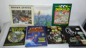 lot 214 image: Books  Mccoy Pottery, MAD, Doolittle And More