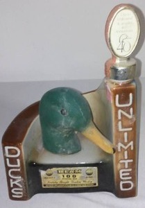 lot 220 image: Ducks Unlimited Vintage Jim Beam Decanter.