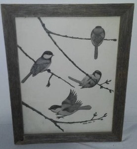 lot 228 image: Pencil Print Birds, Marion Otnes, 3 Of 100