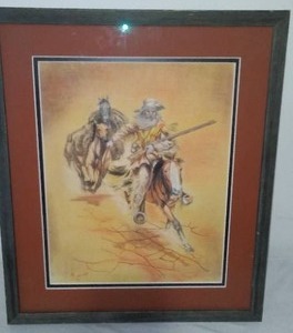 lot 230 image: Fur Trapper, Trader, Horses.