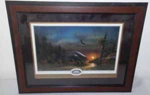 lot 265 image: Terry Redlin, Flying Free.