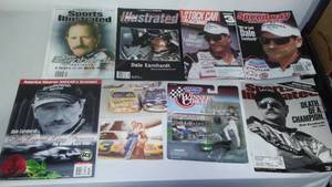 lot 270 image: NASCAR Dale Earnhardt Tribute Magazines