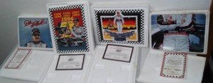 lot 283 image: NASCAR Dale Earnhardt Championship Plate Collection
