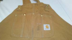 lot 299 image: Carhartt Insulated Bibs.