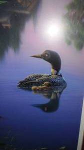 lot 301 image: Kim Norlien Print, Beyond Still Waters. Hand Signed