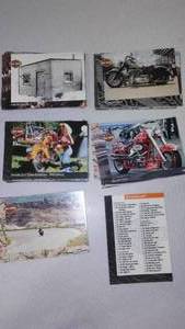 lot 320 image: Harley Davidson Trading Cards - Complete 90 set.