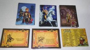 lot 330 image: Clyde Caldwell Fantasy Art Trading Cards