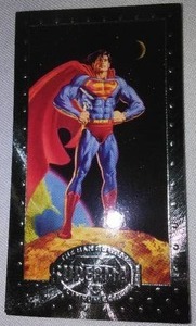 lot 335 image: Superman Platinum Full set of 90. Fantasy Art Trading Cards