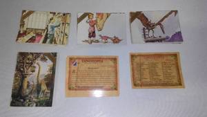 lot 339 image: Dinotopia full set of 72. Fantasy Art Trading Cards