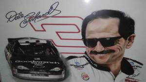 lot 362 image: NASCAR Dale Earnhardt Ltd Ed, Painting.
