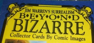 lot 417 image: Jim Warrens Huge Lot Beyond Bizarre Fantasy Art Trading Cards   Plus Case.