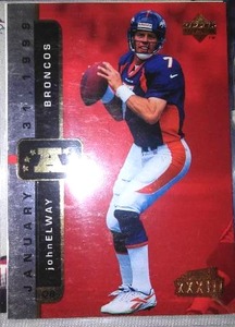 lot 426 image: Denver Bronco Trading Cards NFL  Hundreds.