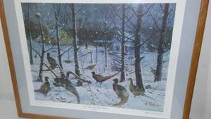 lot 340 image: Les Kouba Print 1940 Armistice Day Storm