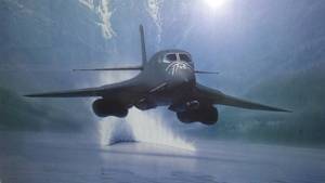 lot 347 image: Dru Blair Power, Rockwell B1 B Bomber Photograph