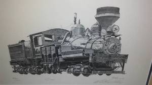 lot 351 image: Frederick Bartlett II Pencil Print, SHAY.