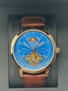 lot 5 image: Brand New Mens Ruckstuhl R100 Tourbillion Watch $813 Retail