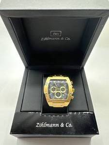 lot 20 image: Brand New Mens Zihlmann & Co. Subdial 3 ATM Watch $813 Retail