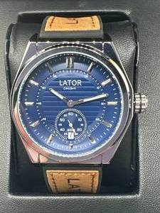 lot 22 image: Brand New Mens Lator Calibre L007 Movement Subdial $749 Retail