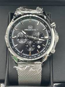 lot 28 image: Brand New Mens Zihlmann & Co. ZC70 Subdial Watch $613 Retail