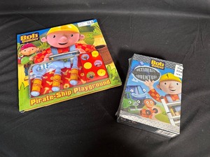 lot 60 image: Bob the Builder Book Pirate-Ship Playground and DVD Bobs Ultimate Adventure Collection