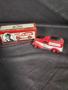 lot 96 image: Lennox 1936 Dodge Panel Delivery Die Cast Bank